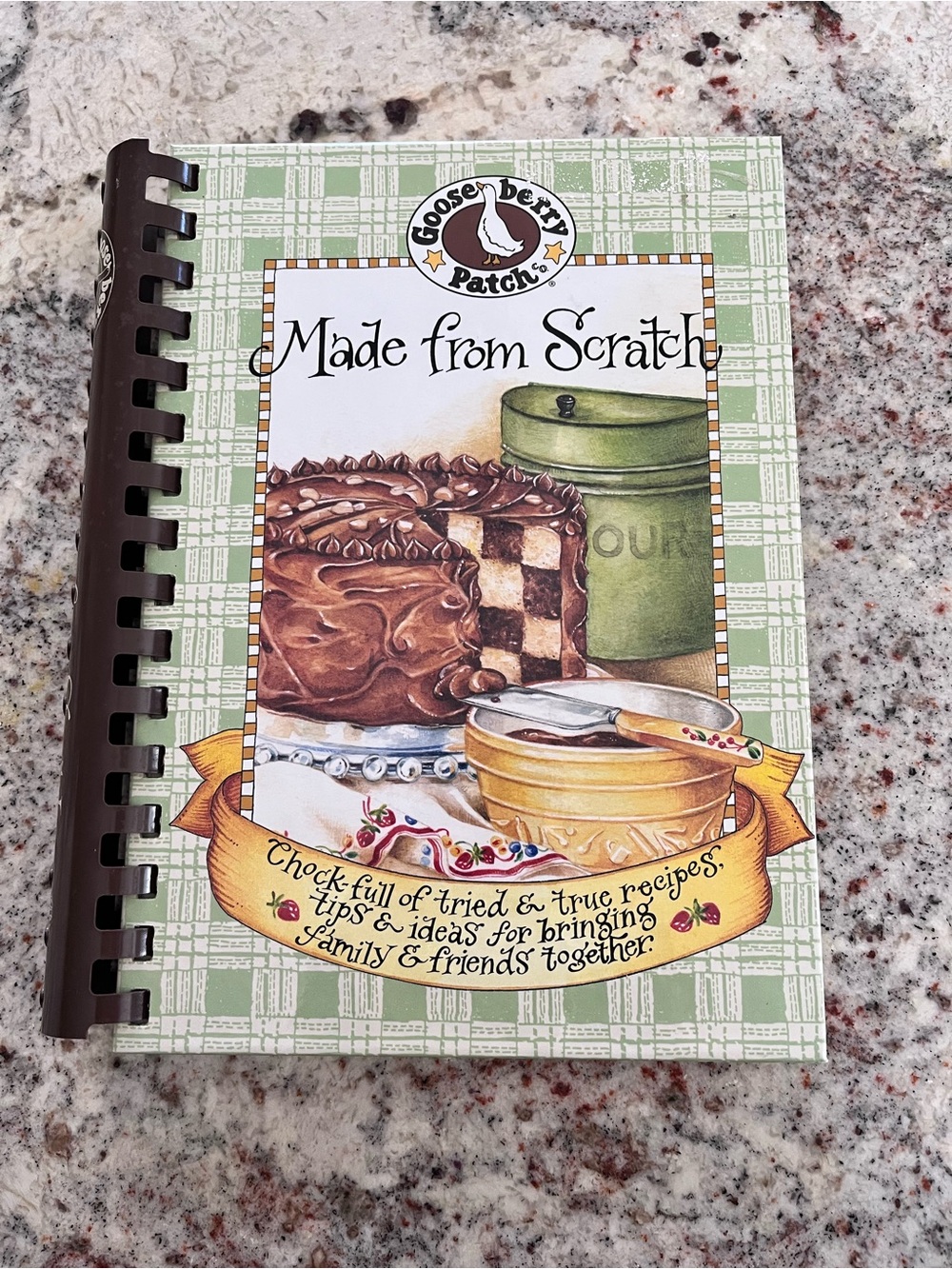 Made from Scratch Cookbook — Green Cover
